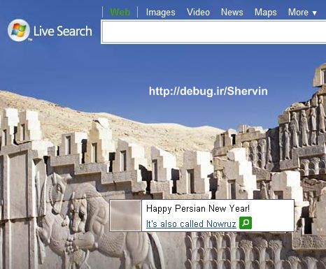 Live.com happy persian new year